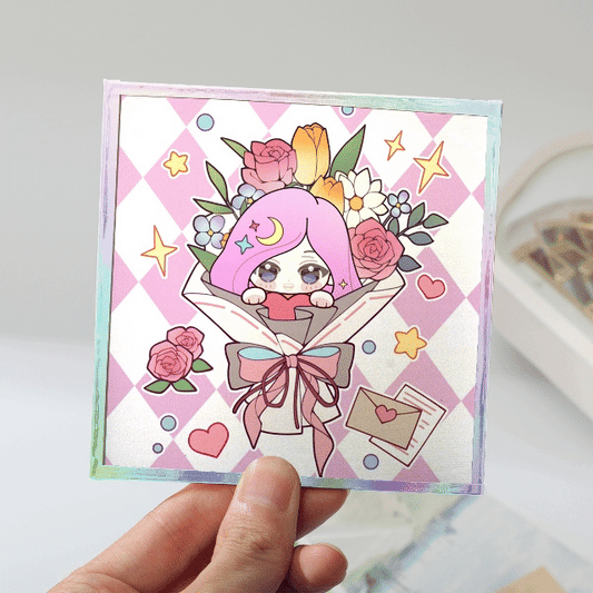 レンチキュラー色紙 