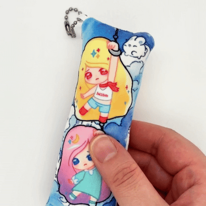ふわにぎピピクッションストラップ（縦長） 