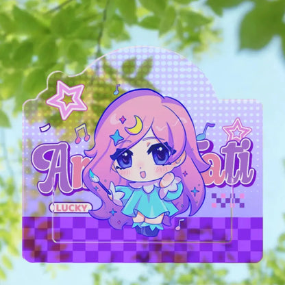 ダイカットPETクリップしおり 