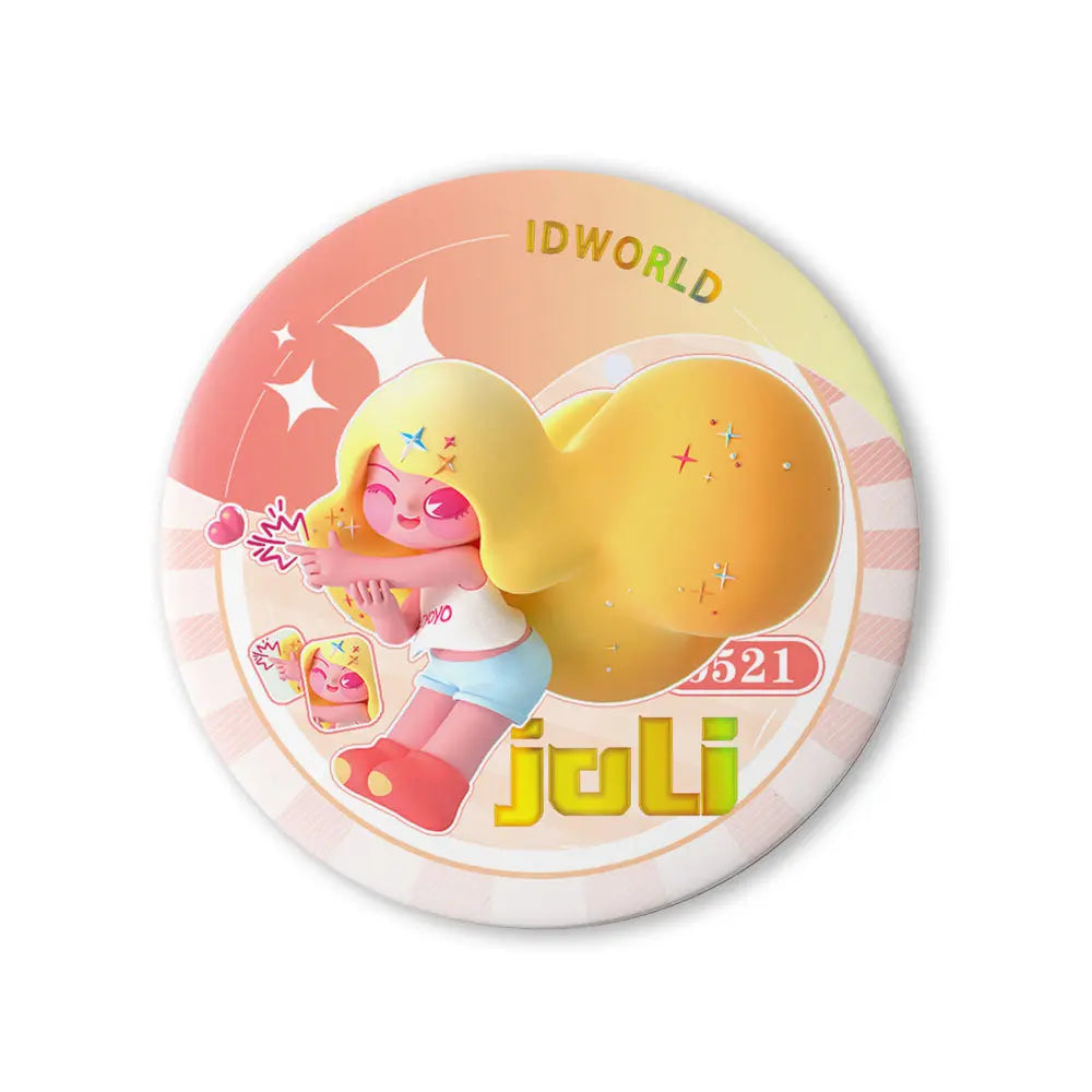 箔押し缶バッジシリーズ – idworld