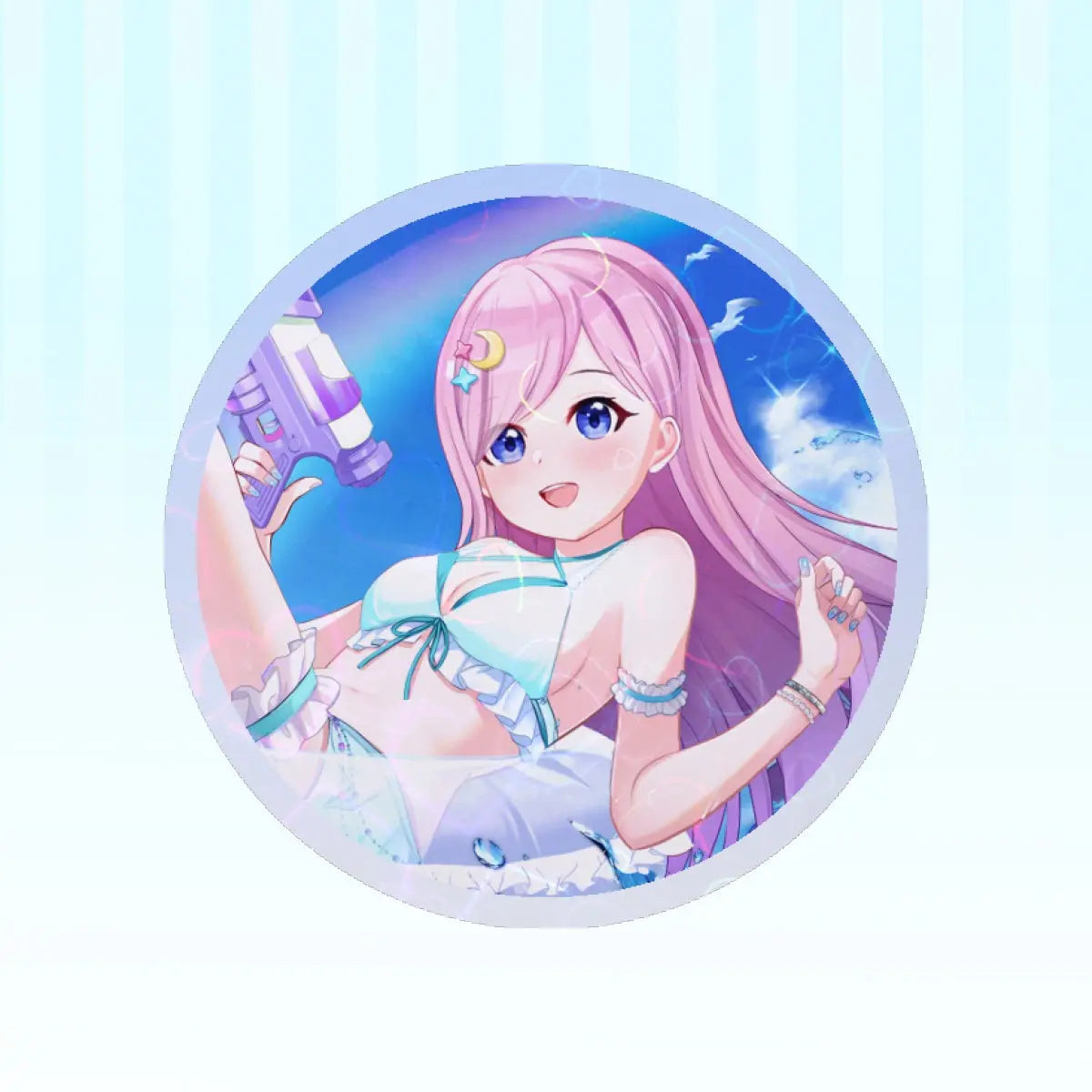 円型ステッカー1個（10枚）から注文ok – idworld