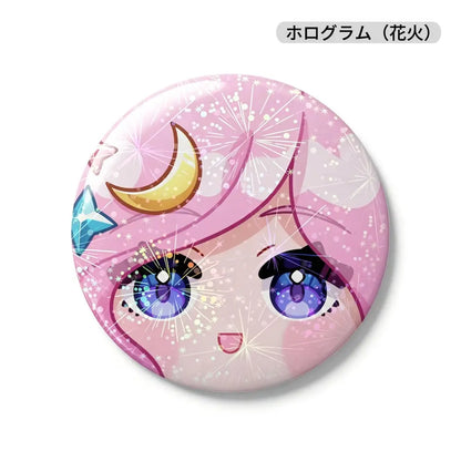 ラミネート加工 缶バッジ（10cm） 