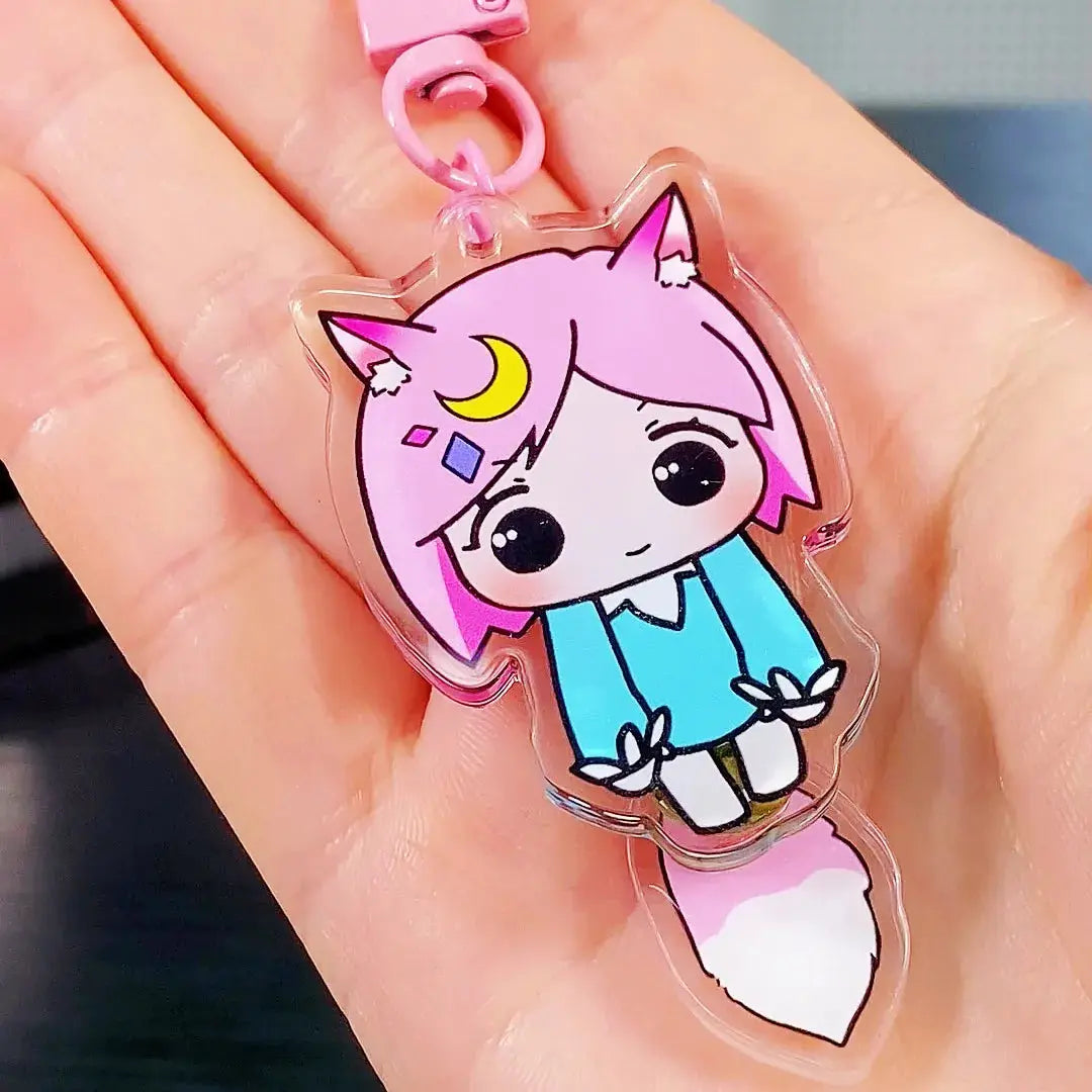 ふりふりしっぽアクキー