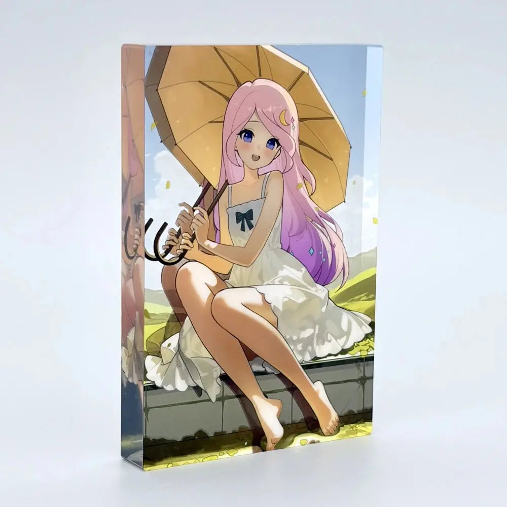二層アクリルブロック