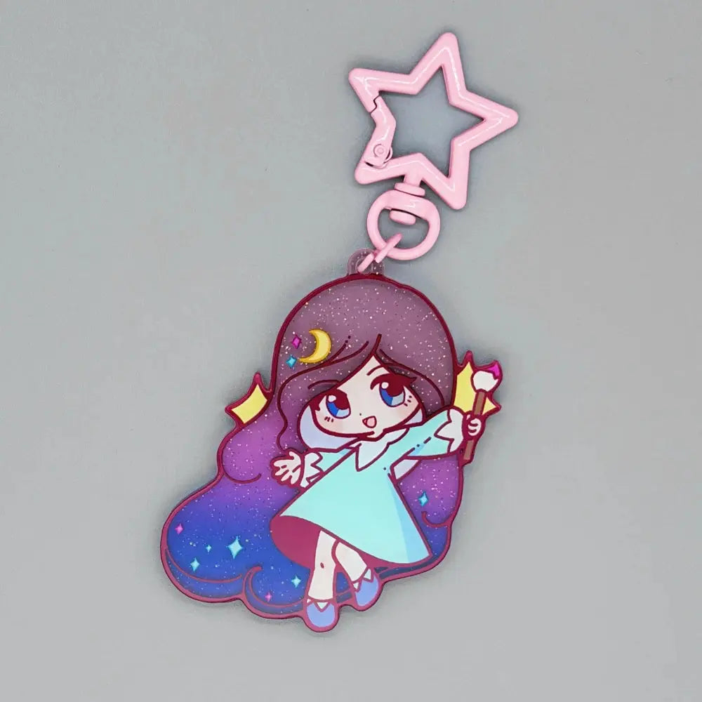 ラメアクリルキーホルダー