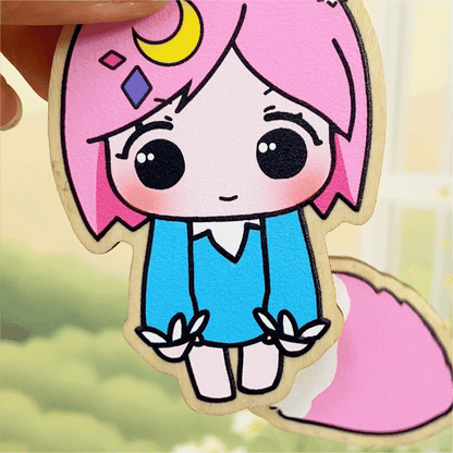 木製ふりふりしっぽチャーム 