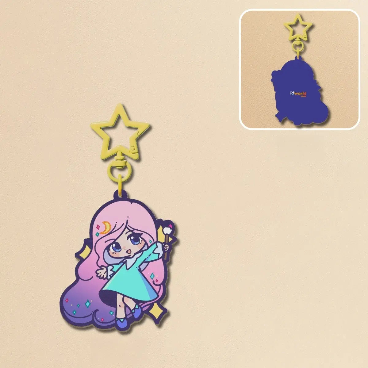 木製キーホルダー 