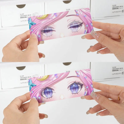 キャラ目つきレンチキュラーカード 