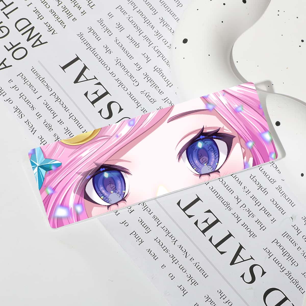 アイモチーフのバー型アクリルカード