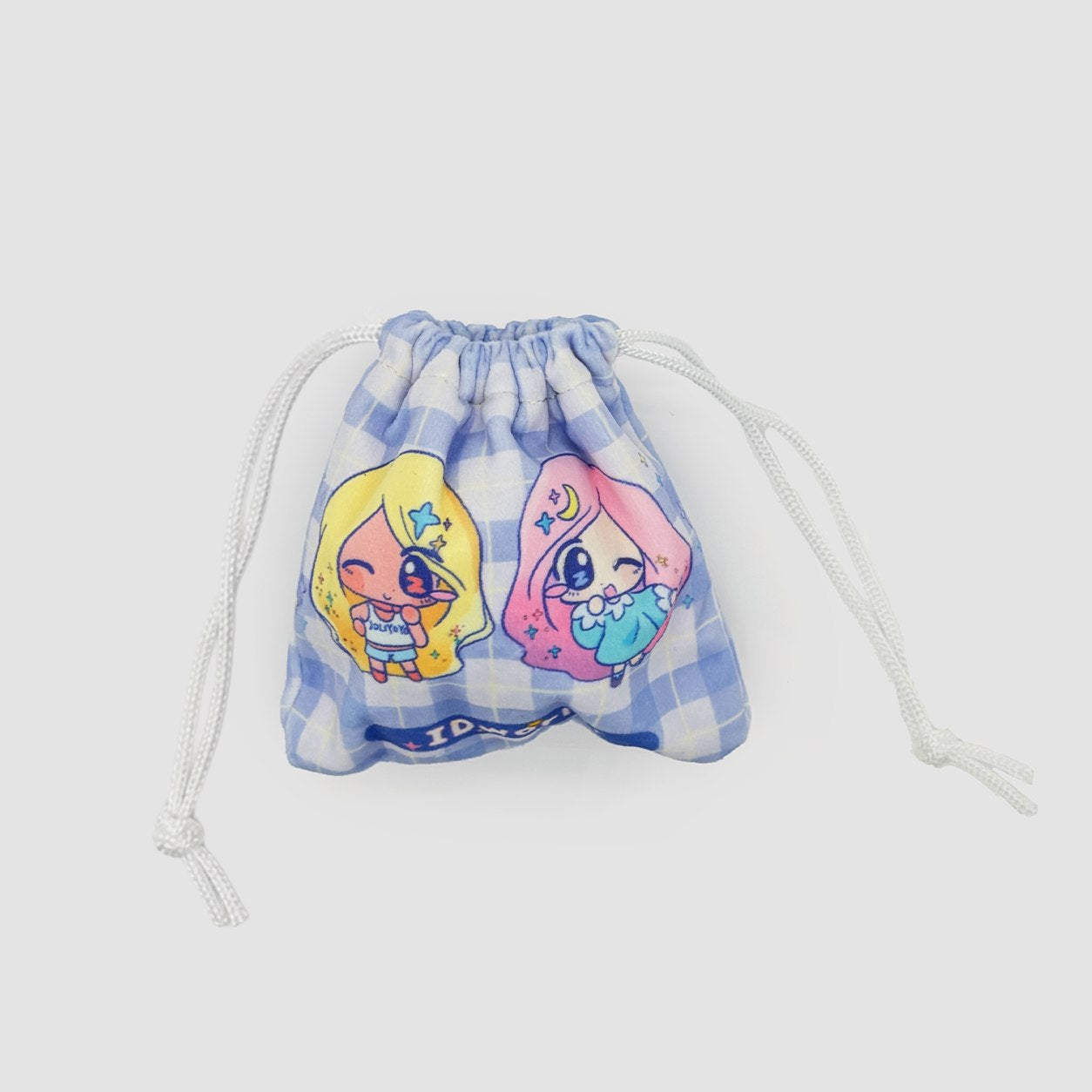 フルプリントふわふわ巾着