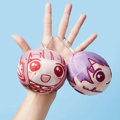 ふわにぎピピクッションストラップ（円形） 