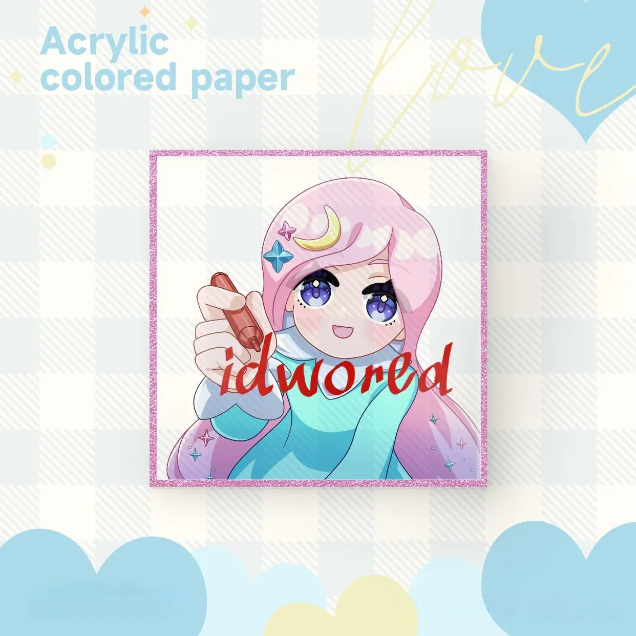 アクリル色紙 