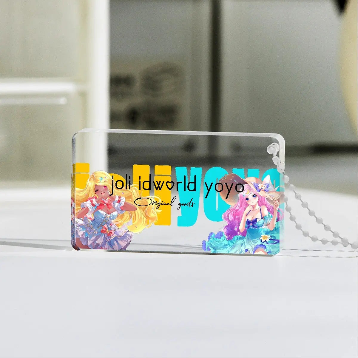 二層アクリルブロックチャーム - idworld