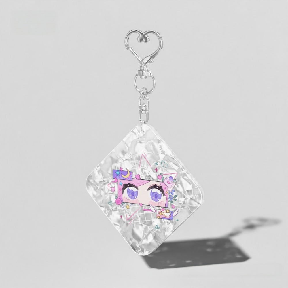 白磁アクリルキーホルダー