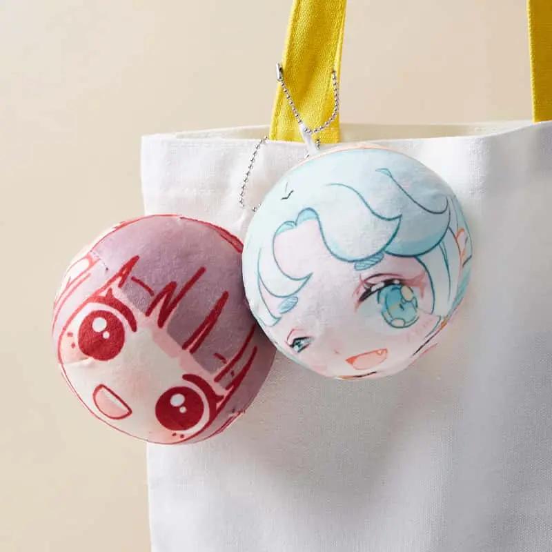 ふわにぎピピクッションストラップ（円形） - idworld