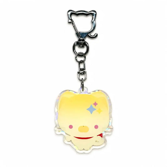 レインボークリスタルアクリルキーホルダー 