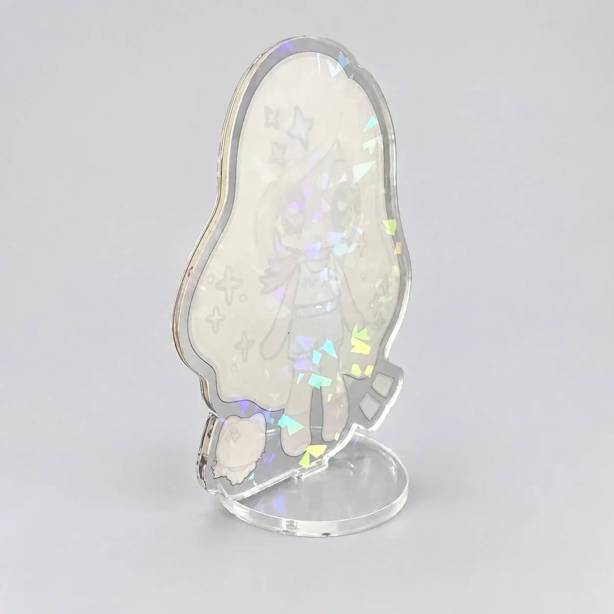 レインボークリスタルアクリルスタンド（お得） 