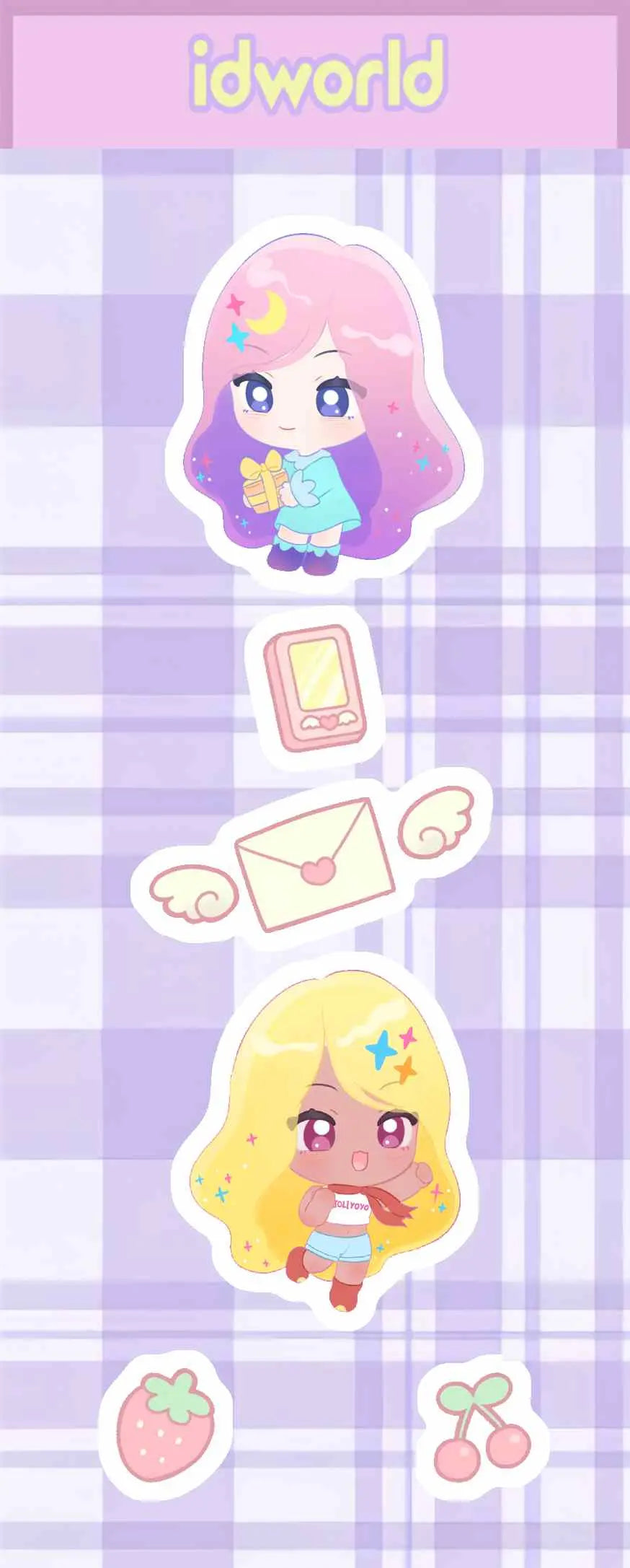 ハーフカットステッカーは1枚からご注文いただけます。 – idworld