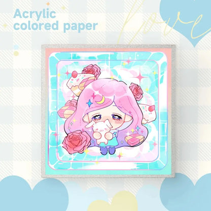 オーロラアクリル色紙 
