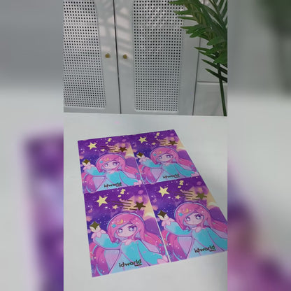 レリーフ箔押しポスト