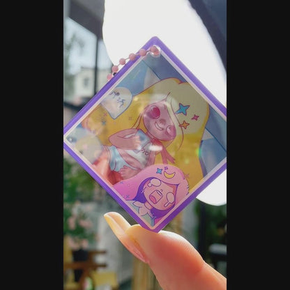 光映しアクリルチャーム