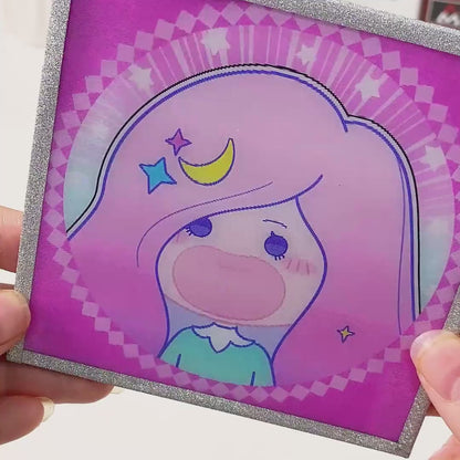 レンチキュラー色紙