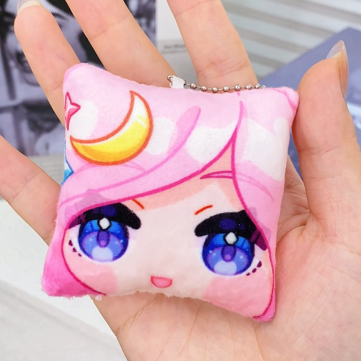 ふわにぎピピクッションストラップ - idworld ふわにぎピピクッションストラップ - idworld