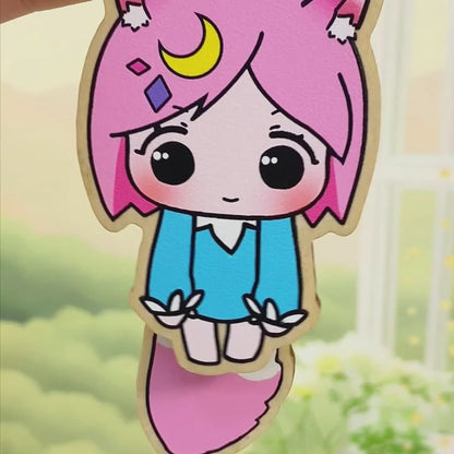 木製ふりふりしっぽチャーム