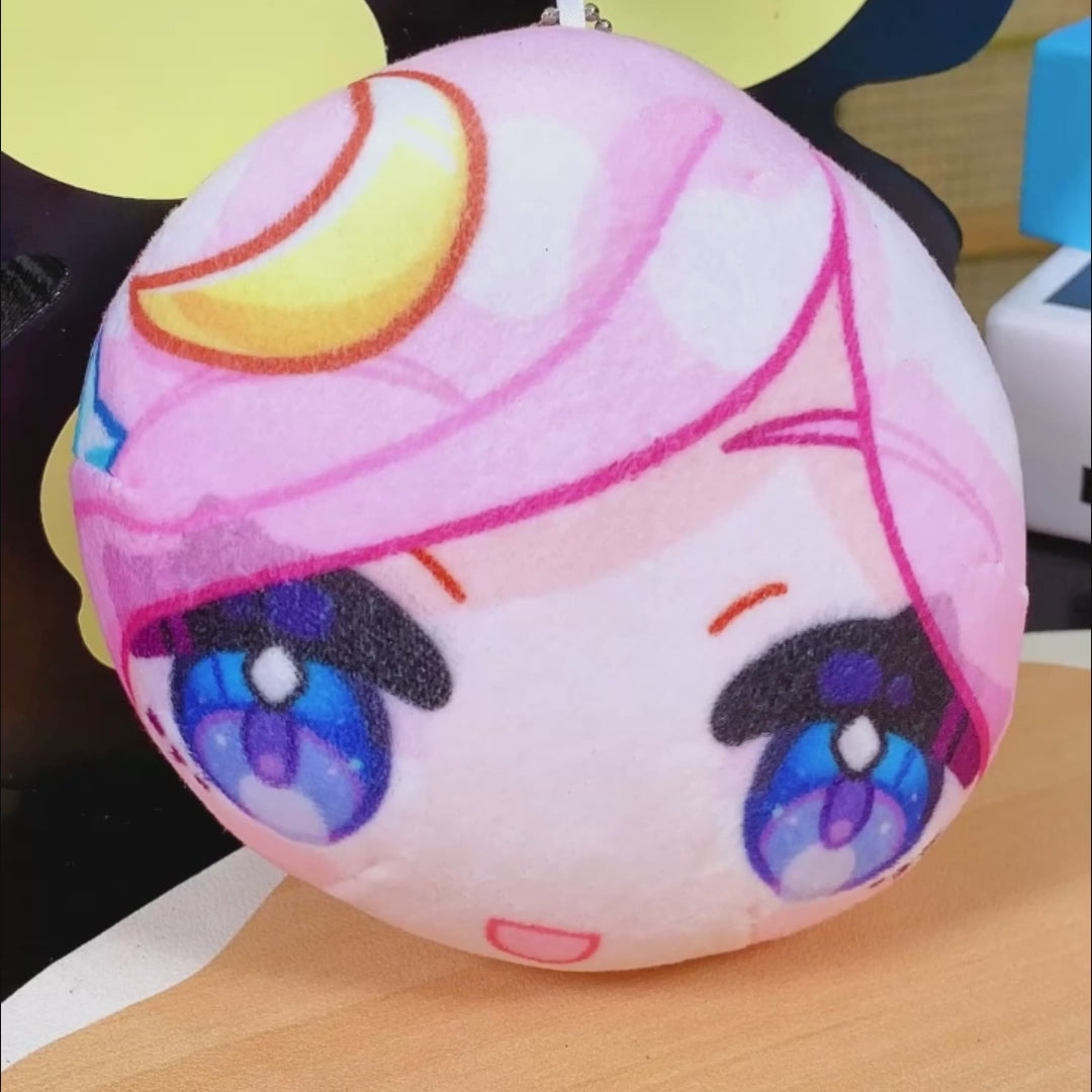 ふわにぎピピクッションストラップ（円形） - idworld