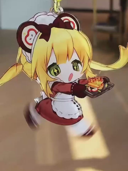 全力疾走アクリルキーホルダー