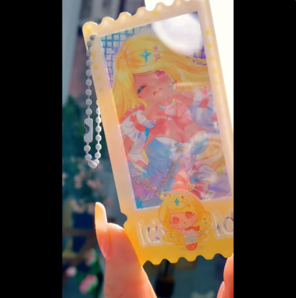 光映しアクリルチケットチャーム
