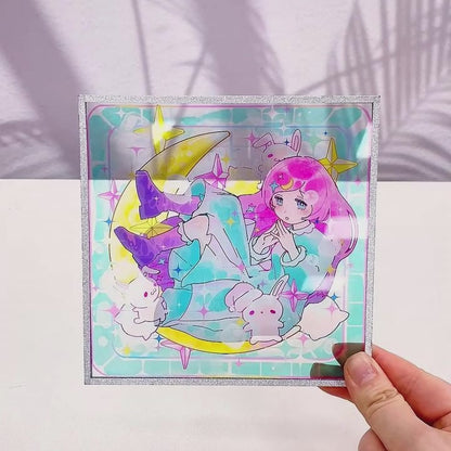 アクリル色紙