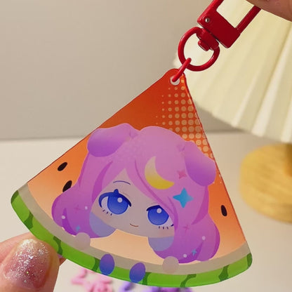 フチなしアクリルキーホルダー