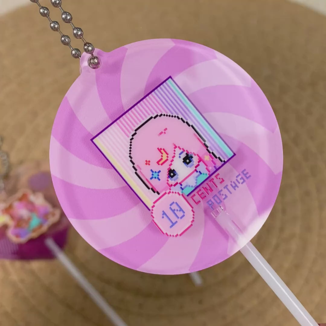SUPER JUNIOR アクリルスタンド　ロリポップチャーム　マグ　プレート ロリポップチョコチャーム BT21｜発売日：2026年3月23日｜バンダイ