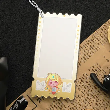 光映しアクリルチケットチャーム 